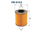 Filtron Filtro Carburante Elemento Filtrante Pm 815/3