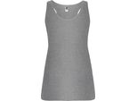 Roly CA6535 | Canotta Brenda Da Donna, Maglia Unica - Colore: Heather Grey 58 - Taglia: Xxl