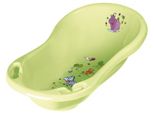 Keeeper Vaschetta Per Bambini Con Scarico, Hippo 84 Cm - Lime