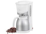 CLATRONIC KA 3327 Kaffeemaschine weiß, 8-10 Tassen