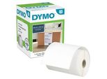 DYMO Etikettenrolle für Etikettendrucker S0904980 weiß, 104,0 x 159,0 mm, 1 x 220 Etiketten