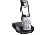 Gigaset COMFORT 500 Schnurloses Telefon schwarz-silber