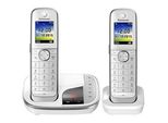 Panasonic KX-TGJ322GW Schnurloses Telefon-Set mit Anrufbeantworter weiß