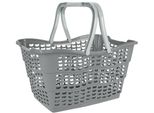 Keeeper 1087813000000 Keeeper Einkaufskorb "Alma"", Pp, 15 Liter, Nordic-Grey"