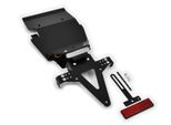 Zieger Classic Porta Targa Completo Compatibile Con Triumph Thruxton 900 Job 2004-15 / Bonneville Job 2001-15 / Scrambler Job 2006-15
