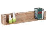 Scaffale A Parete HWC-A15, Scaffale A Sospensione, Legno Massiccio Di Abete Rustico Mvg ~ 60 Cm