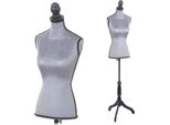 Manichino Sartoriale T220, Busto Di Manichino Femminile, Schiuma ~ Grigio Velluto