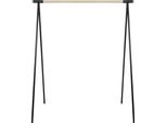 Natural Goods Berlin Appendiabiti Gard, Appendiabiti, Piantana, Appendiabiti, Appendiabiti, Nero, Barra Rotonda In Rovere 130 Cm, 2 Pezzi