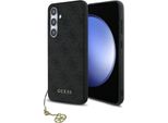 Guess Guhcs24Fegf4Ggr S24 Fe S721 Szary/Grey Hardcase 4G Charms Collection