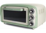 ARIETE Minibackofen Vintage 979 grün, grün, B:47,5cm H:24,5cm T:40cm, Minibacköfen