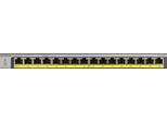 NETGEAR Netzwerk-Switch GS116PP, grau, B:28,6cm H:2,7cm T:10,2cm, Netzwerk-Switches