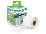 DYMO Etikettenrolle für Etikettendrucker S0722480 weiß, 59,0 x 190,0 mm, 1 x 110 Etiketten