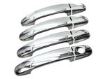 Cromo Maniglie Portiere Copertura Acciaio Inox Per Ford Focus Ii Iii Grand C-Max