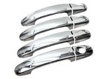 Cromo Maniglie Portiere Copertura Acciaio Inox Per Ford Focus Ii Iii Grand C-Max