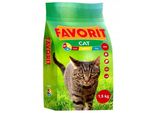Favorit Cibo Secco Per Gatti, Mix Di Sapori, 1,5 Kg