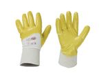 1 Paio Di Guanti Da Lavoro Protettivi In Nitrile Strong Hand Gelbstar Taglia 9