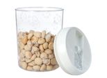 Scatola Per Alimenti E Snack 1,5 L/ø 12 × 17,5 Cm Trasparente/Bianco
