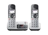 Panasonic KX-TGE522GS Schnurloses Telefon mit Anrufbeantworter silber