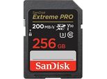 SanDisk Speicherkarte SDXC-Card Extreme PRO 256 GB