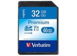 verbatim Speicherkarte SDHC-Card Premium 32 GB