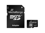 MediaRange Speicherkarte micro SDHC 16 GB