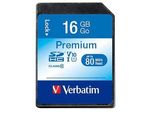 verbatim Speicherkarte SDHC-Card Premium 16 GB