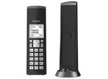 Panasonic KX-TGK220GM Schnurloses Telefon mit Anrufbeantworter schwarz-matt