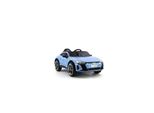Es-Toys Kinder Elektroauto Audi E-Tron Gt, Eva-Reifen, Softstart, StoßDäMpfer Blau