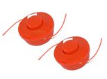 2 X Rocchetto Di Filo Per Decespugliatore Timberpro TT-M2600-3 / Scheppach MFH3300-4P