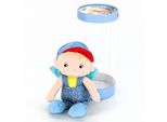 Haba 304104 - Angelo Custode Frido, Portafortuna Per Bambini, Morbida Bambola Di Pezza Con Ali, Regalo Per Nascita O Battesimo