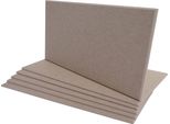 Set Di 6 Pannelli Acustici Da Parete HWC-L52, Pannelli Acustici Da Parete, Superficie Fonoassorbente Di 1Mq 60X30Cm ~ Marrone Chiaro