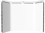 Cavalletto Per Fotografia, Regolabile In Altezza, Sfondi In Tela Verde, 240X400Cm Bianco