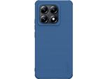 Custodia Per Cellulare Per Xiaomi 14T, Nillkin Frosted Shield Pro, Blu Scuro