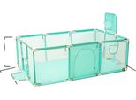 Area Giochi Per Bambini, Ampia Area Sicura, Uso Multifunzionale, Porta Verde A 2 Porte Da Calcio