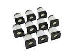 Citomerx Filtro Aria Tuning 10-Pack. Quadrato Da 27 Mm Per Hercules Prima 2 3 4 5 6, S