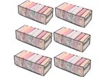 Appendiabiti Per Armadio Grigio Anwaiju 6 Pezzi 17X36X12Cm