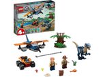 Lego® Jurassic World™ 75942 Velociraptor: Missione Di Salvataggio Con Il Biplano