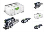 Festool Rtsc 400 Li-Basic Levigatrice Orbitale A Batteria 18V In Valigetta Systainer + 1X Adattatore Di Rete Aca 18V Ergo