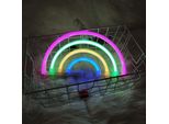 Arcobaleno Led Segno Luce Al Neon Decorazione Luce Al Neon Casa Luce Notturna Decorazione Muro Luci, A Batteria Camera Da Letto Vivaio Regalo Natale Arte Parete Decorazione