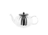 Teiera In Vetro “Rosie” Con Filtro In Acciaio Inox E Coperchio - 1000 Ml