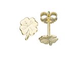 Paar Ohrstecker Jobo "Kleeblatt", Gold (Gelbgold 333), Ohrringe, Damen, Gelbgold 333, 333 Gold