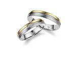 Trauring MARRYA Titan Ringe Trauringe Eheringe Partnerringe Gr. 64, gold (herren ring, gold, silber), Fingerringe, Damen, 64, Titan