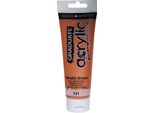 Daler Rowney Graduate Acrylic Paint Metallic Brown 120 Ml 1 Pz