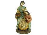 Blocco Di Statuette In Culla Sacra Famiglia Grande, Circa 23 Cm, K 030F-23