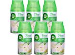 6X Ricarica Air Wick Freshmatic White Flower - Ricarica Rinfrescante Al Profumo Di Giglio, Rosa Bianca, Gelsomino E Un Pizzico Di Giglio