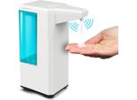 Dispenser Touchless Automatico E Senza Contatto Dispenser No Touch Automatico Con Sensore Per Lozione Di Sapone Disinfettante 500Ml