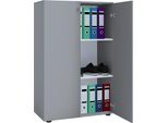 Armadio Ufficio Lona Grigio L. 70 X A. 111 X P. 38 Cm