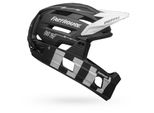 Casco Bell Super Air R Spherical - Integrale, Nero Opaco E Bianco Fasthouse - Taglia L (58-62 Cm)