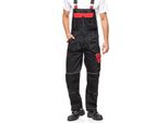 Pantaloni Da Lavoro Uomo Salopette Taglia 52 Helios Salopette Uomo Nero Rosso Taglia 52 (94-98)