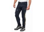 Pantaloni Tubbos Con Cintura In Vita Blu Navy/Oliva Taglia 58 Pantaloni Da Lavoro
